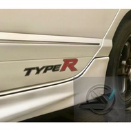 S632 2pcs Civic FD Type R Car Side Door Vinyl Decal Sticker