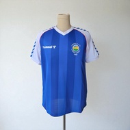 Medioker Linfield Home 86/87 Classic Vintage Blockcore Retro Jersey