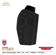 ซองพกนอก Colt Commander 1911 BBF Make Kydex (OWB) Holster