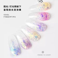 Nail Art 6color Color-changing  powder Symphony glitter sequins glitter powder Nail Decoration 6色光变葱