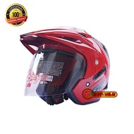 helm 2 kaca / helm g2 exterminator black terlaris