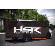 HSR WHEEL STICKERS