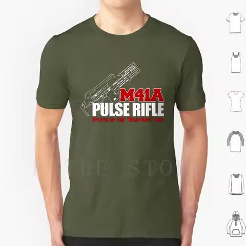 M41a Pulse Rifle State Of The Badass Art T Shirt Men Cotton 6xl Xenomorph Ellen Ripley Yutani Facehu