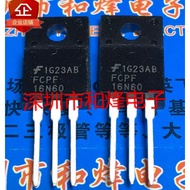 5PCS FCPF16N60 16N60 TO-220F 600V 16A MOS Field Effect Transistor