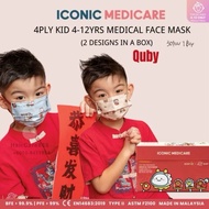 Iconic Medicare 4 Ply Kid Medical Face Mask-30pcs