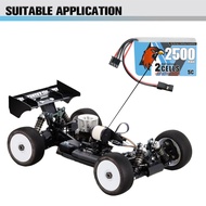 CODDAR Eagle Krypton 2500MAH 2S 7.4V 5C 1/8 Model Kereta Sistem Servo Bekalan Kuasa Penerima RC