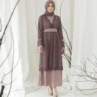 GAMIS NIGAYA BROKAT KOMBINASI