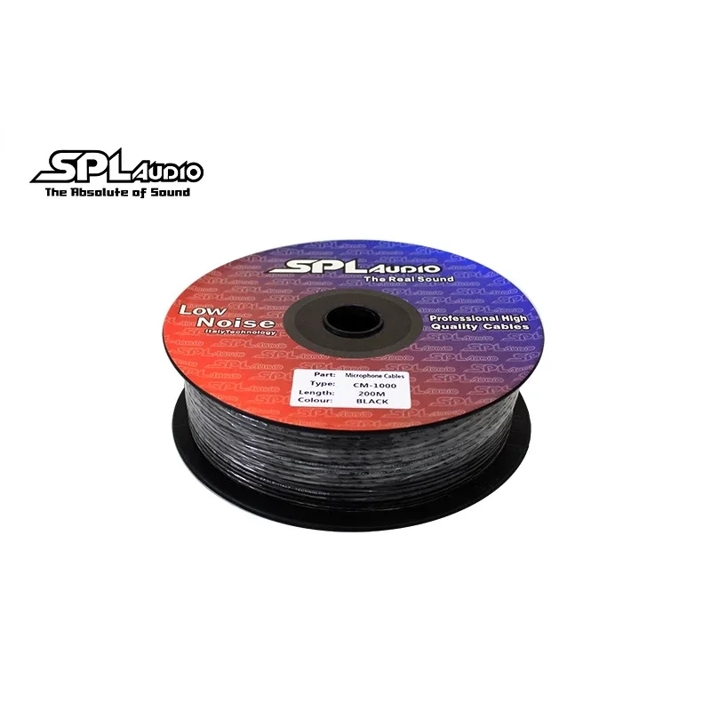 Kabel Microphone SPL audio CM-1000 hitam Ecer permeter Cable microphone spl audio CM 1000 eceran per