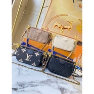 LV_ Bags Gucci_ Bag Fashion Women's PU Leather Handbag Crossbody Messenger Bag 32 Q96G