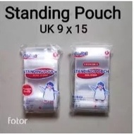 Standing Pouch 9x15 STP 9x15 Plastic Clip/