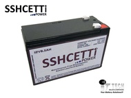 SSHCETTI 12V 8.5AH / 9 AH Rechargeable Sealed Lead Acid Battery For Electric Scooter/ Toys car / Bik