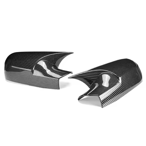 Car Side Wing Rearview Mirror Cover Cap For Renault Megane 2 MK2 2002-2009 Bat Rear View Mirror Cove