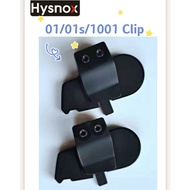 2pcs Original Hysnox HY-01S/HY-01/1001 earphone clip motorcycle accessories Screw clip/Velcro clip