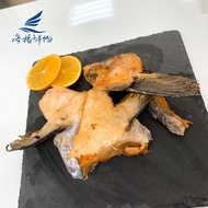 【海揚鮮物】(免運)智利鮭魚下巴 500g/包-3入組 烤肉火鍋 智利鮭魚 鮭魚下巴