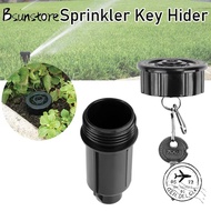 BSUNSTORE Key Cash Box, Waterproof Simulated Sprinkler Sprinkler Key Hider, Outdoor Impact Resistant