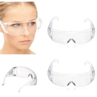 ~Ready Stock~Lab Medical Student Eyewear Clear Safety Eye Protective Goggles Anti-fog Glasses 防护眼镜 #
