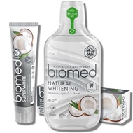 Biomed Superwhite 97% Natural Whitening Toothpaste Mouthwash | Enamel Strengthening | Coconut Flavou