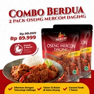 Mercon Merah Putih - Hemat Combo Berdua || 2 x Oseng Mercon Daging