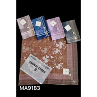 Nc.nabib~ EXCLUSIVE 4 + 1 (free) Buckle Motif Pouch || Square Hijab Buckle Scarves Latest Motif