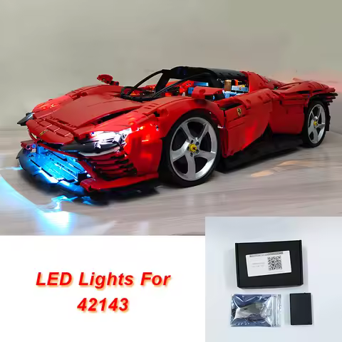 LED Light Kit For Lego 42143 Daytona SP3 Building Blocks Decorative Lamp (Not Include Building Block