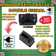 RSX150 DOUBLE SIGNAL SWITCH RS150 RS150R RSX 150 HONDA BEAT WAVE ALPHA CX110 TURN SIGNAL SWITCH MOTORCYCLE ACCESSORIES