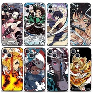 Phone Case For IPhone 14 13 12 11 For Max XS XR X 8 7 6 6S Plus Back Cover Anime Demon Slayer Comrad