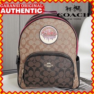 Tas Ransel Coach Cristmas Edition Backpack Wanita Original Branded