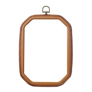 Embroidery Hoop Imitation Wood Rectangle Embroidery Hoop For Diy Cross Stitch Needle Craft Tool Bing