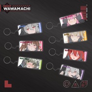 Arknights Heart attack series keychain - creator wawamachi.