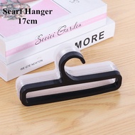 17cm Rectangle Scarf Hanger Tudung Shawl Bawal Tie – Black / Transparent , Penyangkut Tudung Bawal S