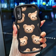 Casing Hp For Samsung A20 A30 M10s A32 A31 A33 5G A20s A21s A10s M01s A11 M11 Case Cute Bear Softcas