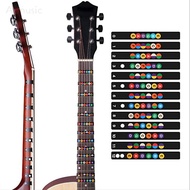 Guitar Fretboard Notes Map Labels Sticker Fingerboard Fret Decals for 6 String Acoustic Electric Guitarra