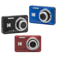 [DJS LIFESTYLE] KODAK PIXPRO FZ55 柯達數碼相機配備強大的 1600 萬像素 CCD 感應器，可以根據自己的喜好進行放大、縮小和裁剪。透過 28mm 廣角鏡頭，可以進一
