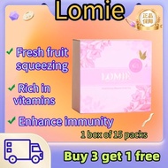【Buy3 Get 1 Free】Peach Berries Fruity Juices by Lomie | Juicy Fruit Fusion | Perfect for Hydration &
