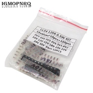 15Value *10pcs=150pcs LL34 SMD Zener Diode Assorted Kit 1/2W 3V-24V And LL4148