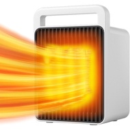 Portable Space Heater Small Space Heaters for Indoor Use,Mini Heater for Office Desk 900W Safe and Q