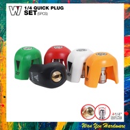 Washer Nozzle Quick Plug Connect / High Pressure Washer Nozzle Quick Connect / 1/4" Quick Plug Conne