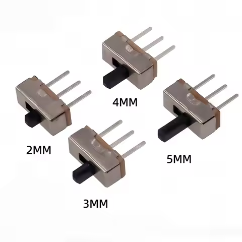 20Pcs SS12D00 Interruptor ON-OFF MINI Slide Switch 3Pin 1P2T 2 Position High Quality Toggle Switch H