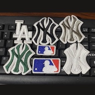 Trendy mlb alphabet patch sewing patch patch pa Trendy mlb Letter Cloth patch Seam clothes embroider