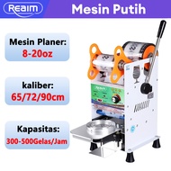 REAIM Cup Sealer Mesin Press Gelas 8oz - 26oz Original Mesin Press Gelas Plastik Sealing Machine