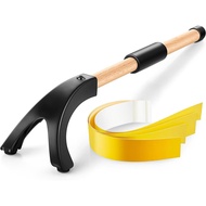 Batang Penahan Gergaji Miter dan 5 Keping Pita Kerja Kayu Zero Gap 14 x 2 Inci, Aksesori Keselamatan