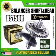 RS150 UPGRADE VERSION ENGINE BALANCER SHAFT + GEAR KIT SET ENHANCED SPRING AND GEAR ORIGINAL TOBAKI 