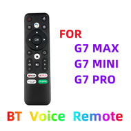 Bluetooth Voice Remote for G7 Stick, G7 Pro, G7 Mini, G7 Max Set Top Box Infrared Remote Controller.