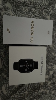 Honor Watch 4 and Honor 400 Lite