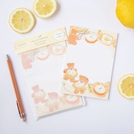 檸檬蛋糕造型筆記本 熊與狗
