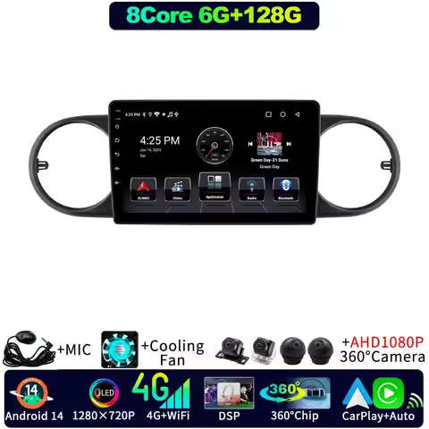 Android 14 For Toyota Corolla Rumion E150 2007-2015 For Toyota Rukus 2007-2015 For Scion xB E150 200