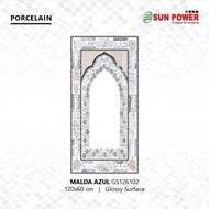 Granit Lantai 60x120 SunPower Malda series MotiF Sajadah