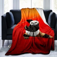 3D Kung Fu Panda Children's Blanket Bed Sofa Sofa Cover Animation Movie Women's Men's Blanket Portab