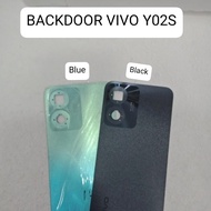 BACKDOOR BACK CASING BACK COVER coverbatt BACK cover VIVO Y02S Y 02S ORIGINAL