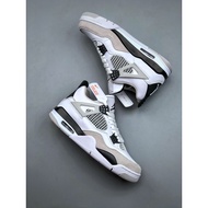 【Free Gifts】UA Air Jordan 4 “Military Black” Basketball Shoes For Men Sneakers For Women AJ4